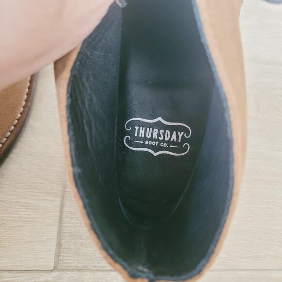 Thursday Boot Co Shoes Mens Size 12 Brown Suede Chukka Desert Boots Mexico - Picture 4 of 7